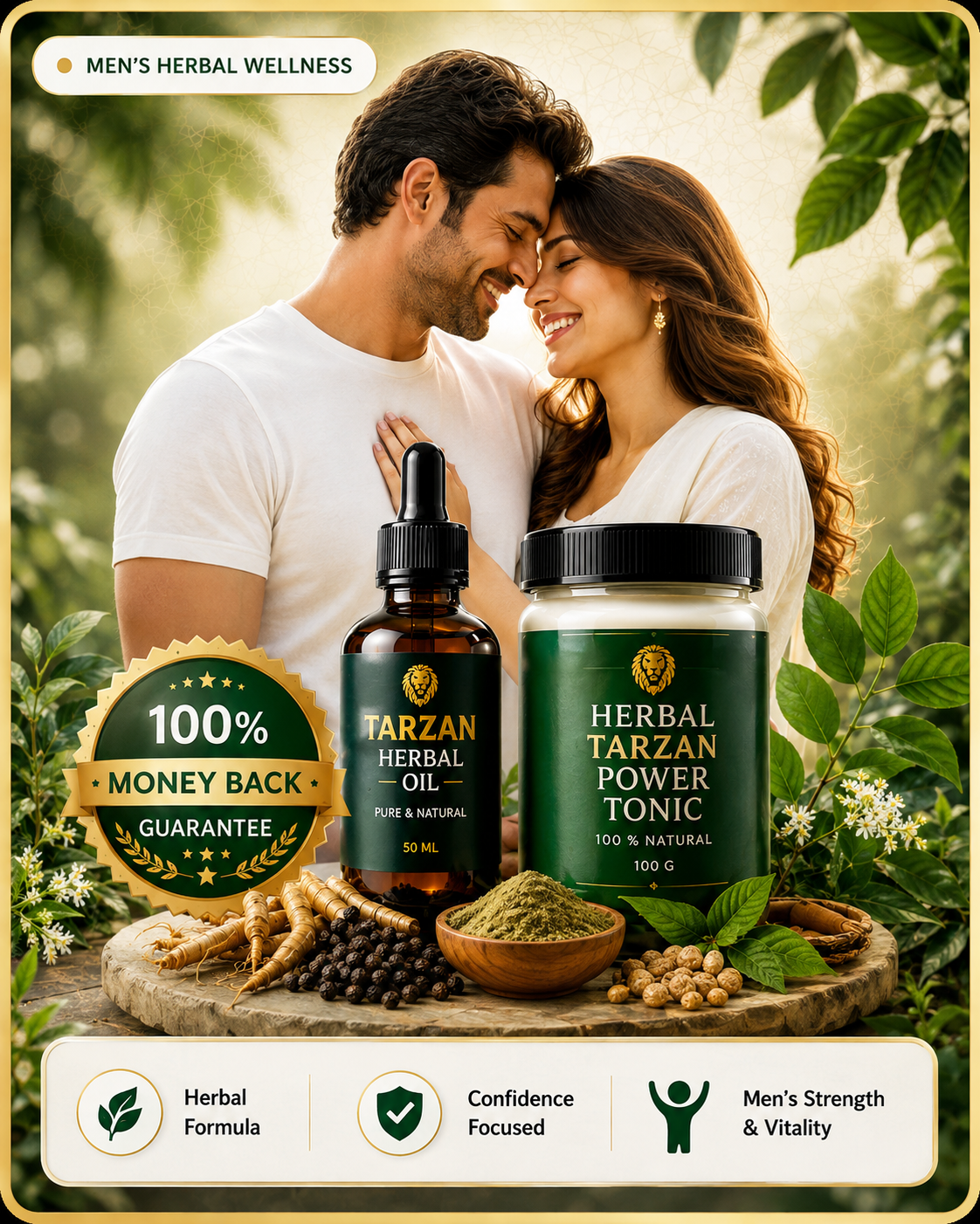 Super Tarzan Herbal Wellness, Products and Guarantee